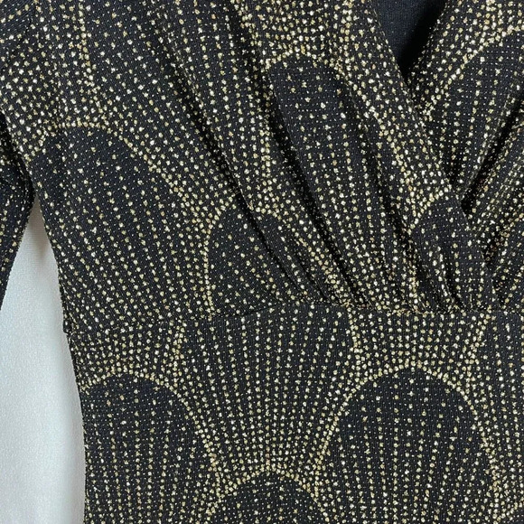 A'gaci Women Long Sleeve V Neck Bodycon Dress Size L - Picture 7 of 9